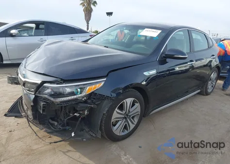 2017 Kia Optima Hybrid Ex из США, поврежденный, VIN KNAGU4LE1H5013644